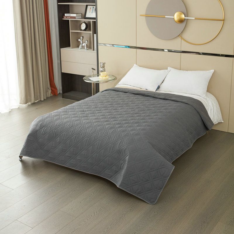 Double Line Diamond-Dark Gray